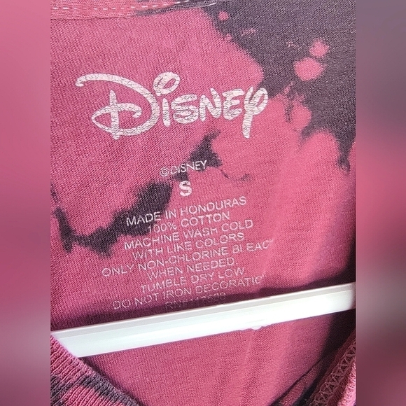 Disney Tie Dye Grunge Guitar Rock Mickey Mouse Shirt, Size Small - Picture 2 of 2